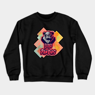 DEVIED PANDAS Crewneck Sweatshirt